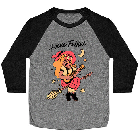 Hocus Folkus Baseball Tee