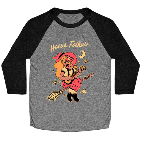 Hocus Folkus Baseball Tee