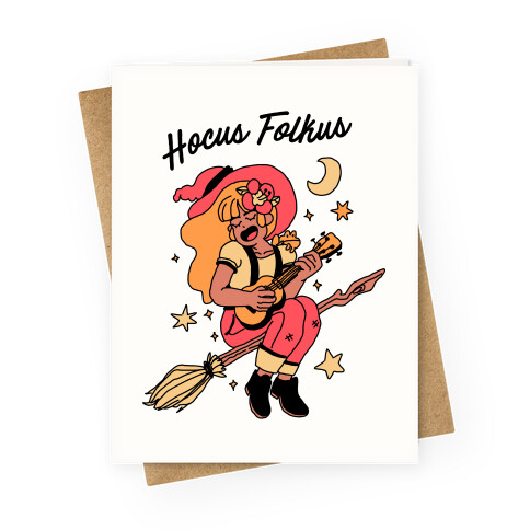 Hocus Folkus Greeting Card