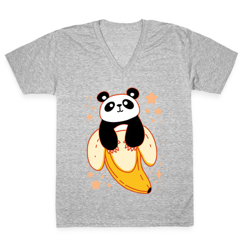 Banana Panda V-Neck Tee Shirt