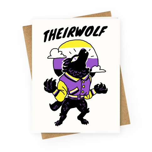 Theirwolf Greeting Card