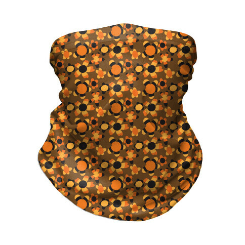 Fall Flower Power Neck Gaiter