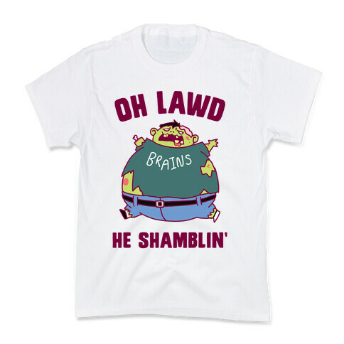 OH LAWD HE SHAMBLIN' Kids T-Shirt