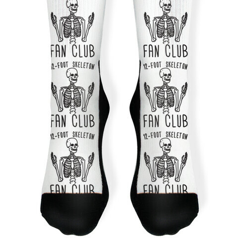 12-Foot Skeleton Fan Club Sock