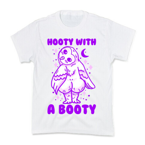 Hooty With a Booty Kids T-Shirt