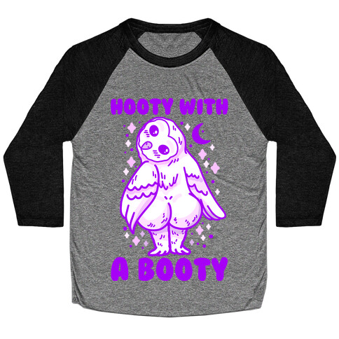 Hooty With a Booty Baseball Tee