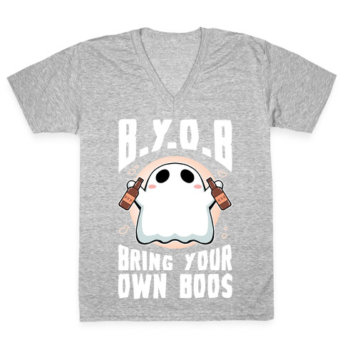 Bring Your Own Boos V-Neck Tee Shirt