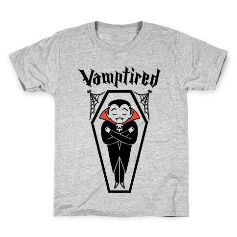 Vamptired Tired Vampire Kids T-Shirt