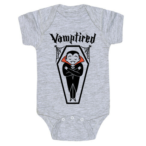Vamptired Tired Vampire Baby One-Piece