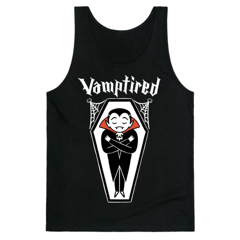 Vamptired Tired Vampire Tank Top