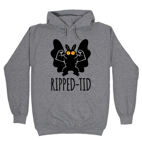 Ripped-tid Hooded Sweatshirt