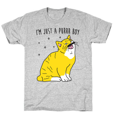 I'm Just A Purrr Boy (Freddie Cat) T-Shirt