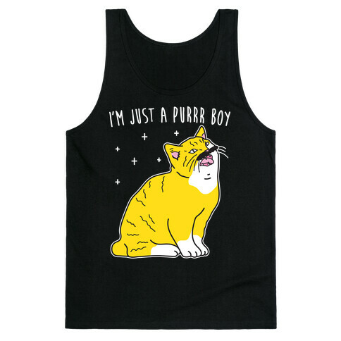 I'm Just A Purrr Boy (Freddie Cat) Tank Top