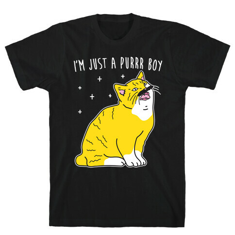I'm Just A Purrr Boy (Freddie Cat) T-Shirt