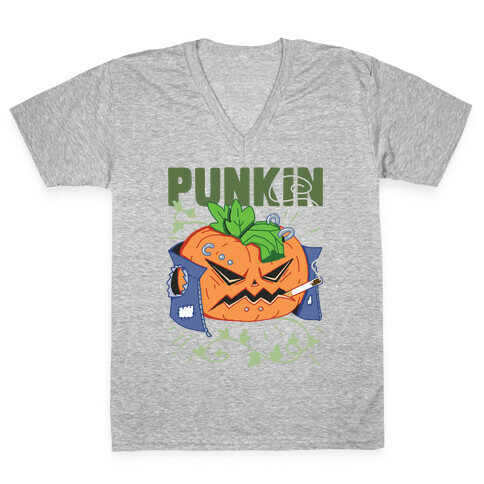 Punkin V-Neck Tee Shirt