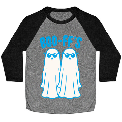 Boo F F's Best Friends Pairs Shirt White Print Baseball Tee