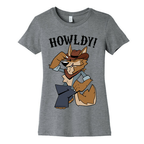 Howldy werewolf Womens T-Shirt