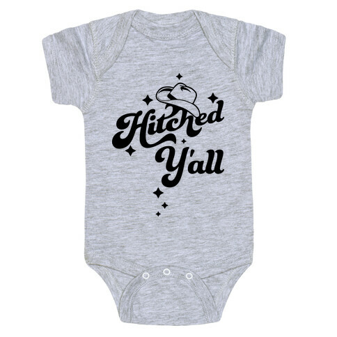 Hitched Y'all Baby One-Piece