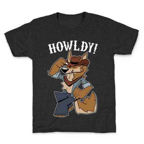 Howldy werewolf Kids T-Shirt