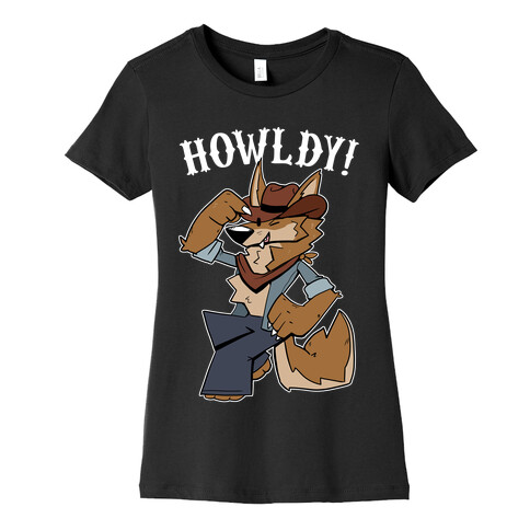 Howldy werewolf Womens T-Shirt