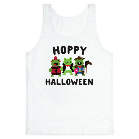 Hoppy Halloween Frogs Tank Top