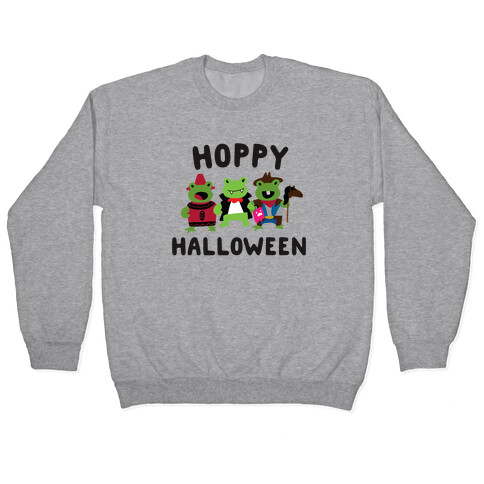 Hoppy Halloween Frogs Pullover