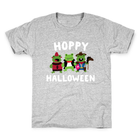 Hoppy Halloween Frogs Kids T-Shirt