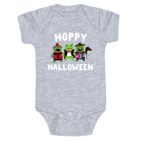 Hoppy Halloween Frogs Baby One-Piece