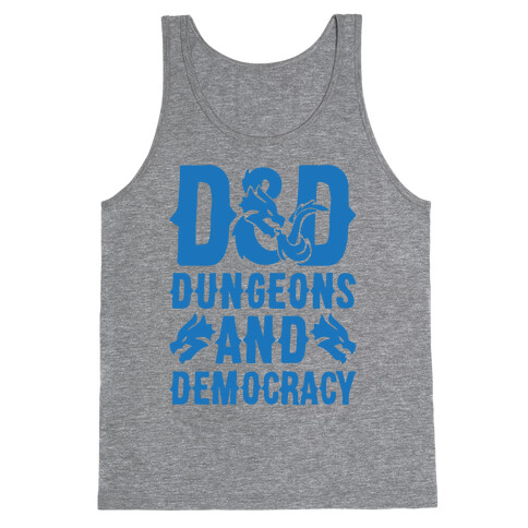 Dungeons and Democracy Parody Tank Top