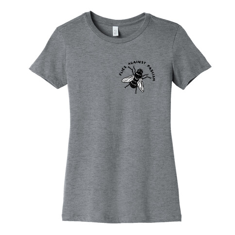 Flies Against Fascism Womens T-Shirt