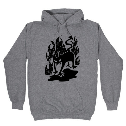 Demon Cat Hooded Sweatshirt