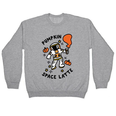Pumpkin Space Latte Astronaut Pullover