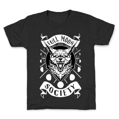 Full Moon Society Kids T-Shirt