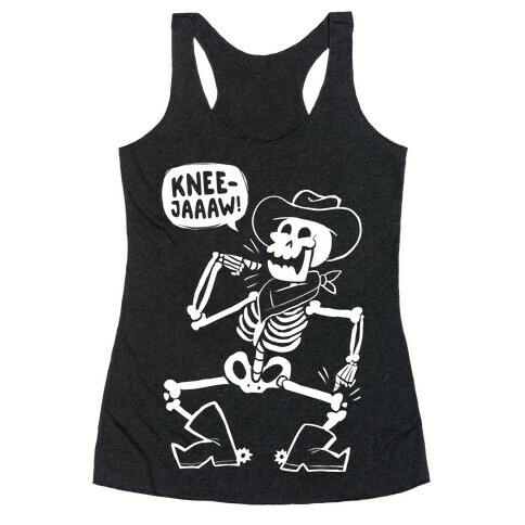 KNEE-JAAAW! Racerback Tank Top