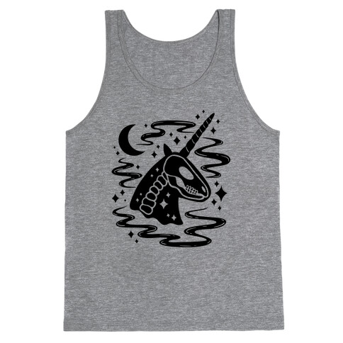 Spooky Ghost Unicorn Tank Top