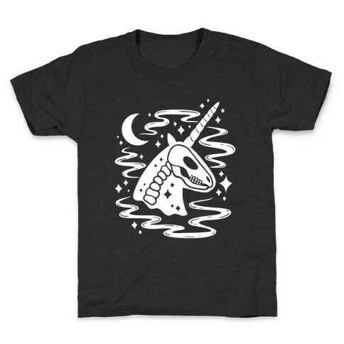 Spooky Ghost Unicorn Kids T-Shirt