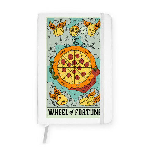 Wheel Of Fortune Pizza Notebook