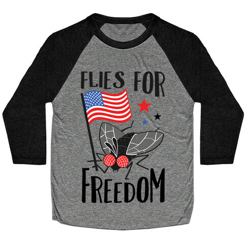 Flies For Freedom Baseball Tee