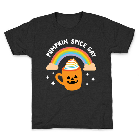 Pumpkin Spice Gay Kids T-Shirt