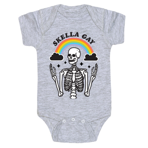 Skella Gay Skeleton Baby One-Piece