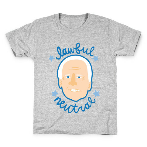 Lawful Neutral Biden Kids T-Shirt