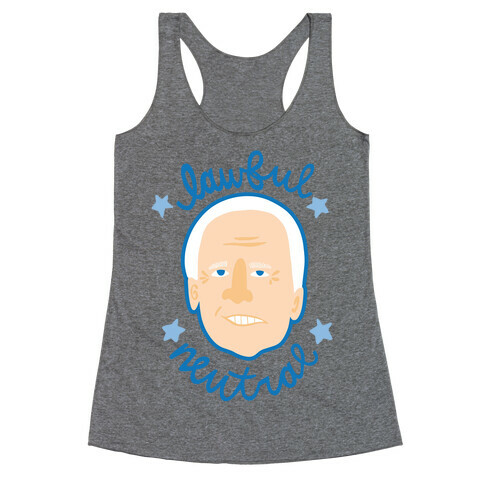 Lawful Neutral Biden Racerback Tank Top