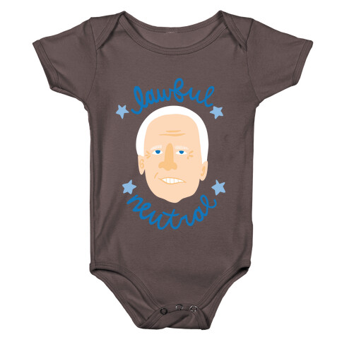 Lawful Neutral Biden Baby One-Piece