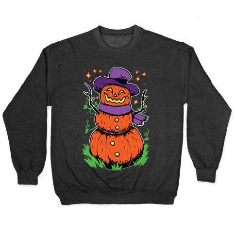 Pumpkin Snowman Pullover