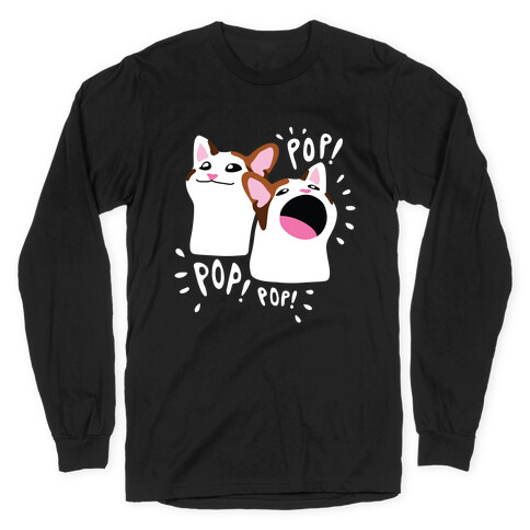 Pop Cat Long Sleeve T-Shirt