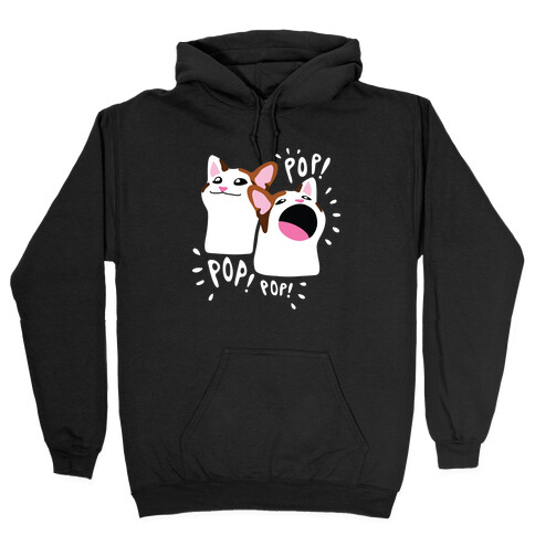 Pop Cat Hooded Sweatshirt