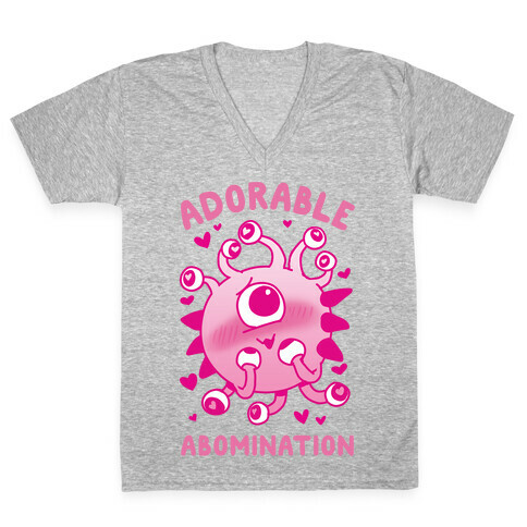 Adorable Abomination V-Neck Tee Shirt