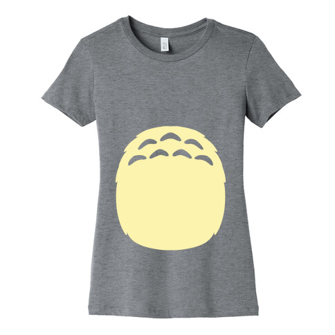 Totoro Tummy Womens T-Shirt