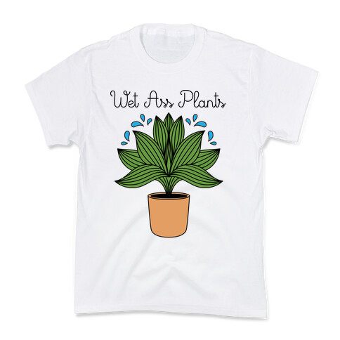 Wet Ass Plants WAP Parody Kids T-Shirt