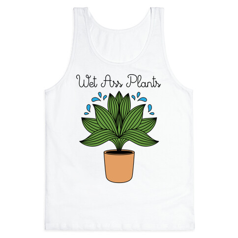 Wet Ass Plants WAP Parody Tank Top